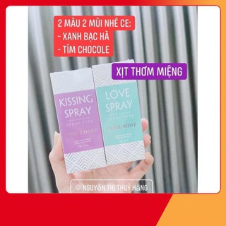 Xịt Thơm Miệng Qlady love spray- Kissing spray