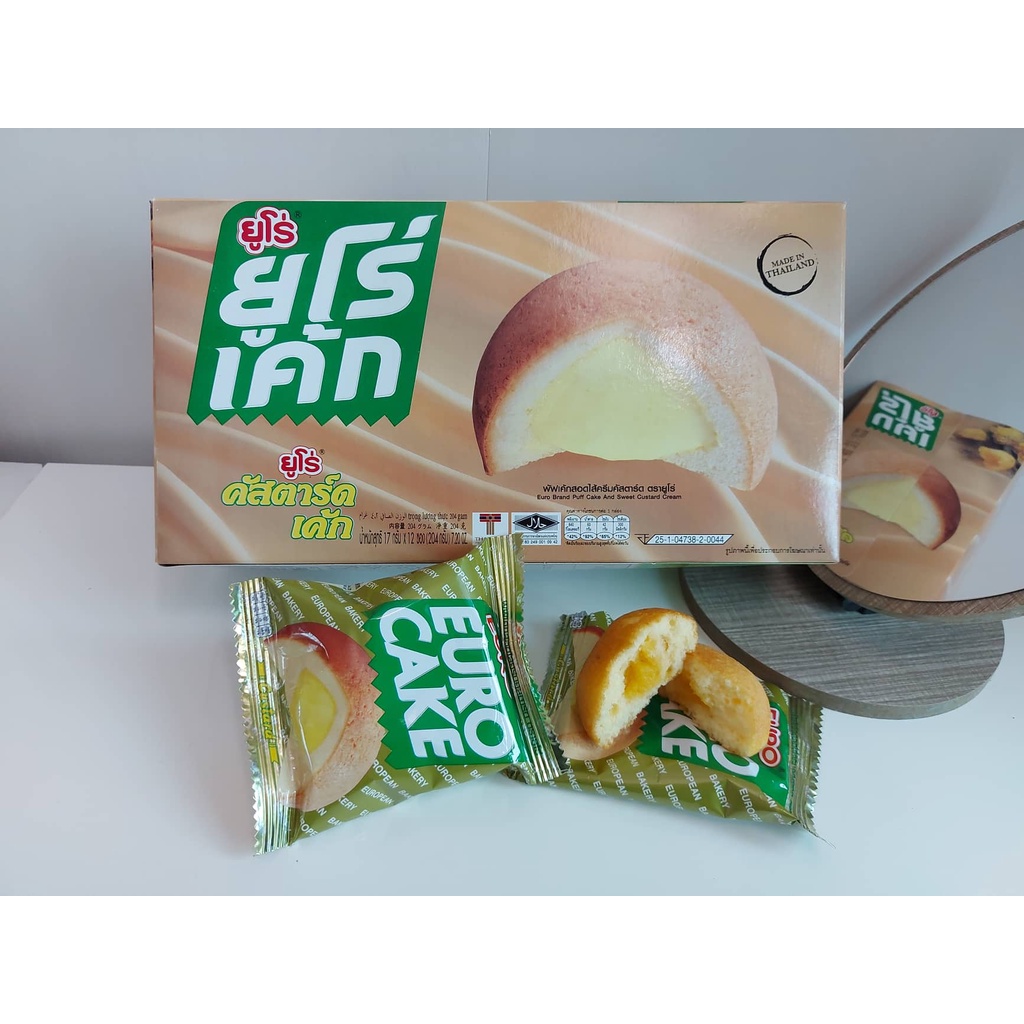 ánh Trứng Thái Lan Euro Cake Hộp 240g