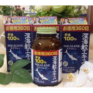 Viên Uống Sụn Vi Cá Mập Orihiro Deep Sea Shark Nhật Bản 360 viên