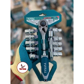 1/2" bộ tuýp 12 chi tiết total tht141121