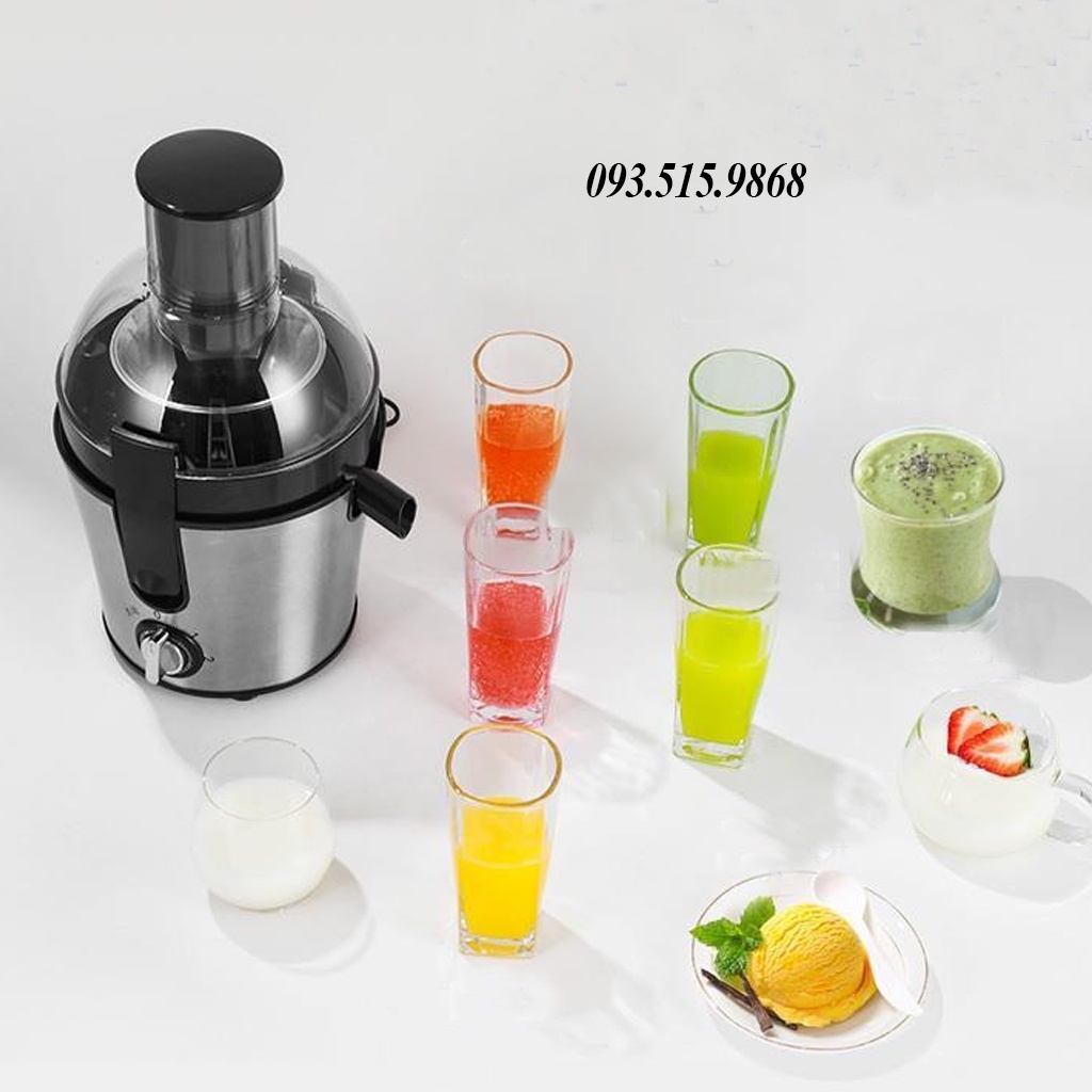 Máy ép hoa quả kinh doanh - máy ép trái cây công suất lớn ép nhanh hoa quả bảo hành 12 tháng