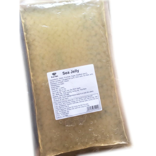 Trân châu 3Q thạch ngọc trai Sea Jelly KunHan 2kg