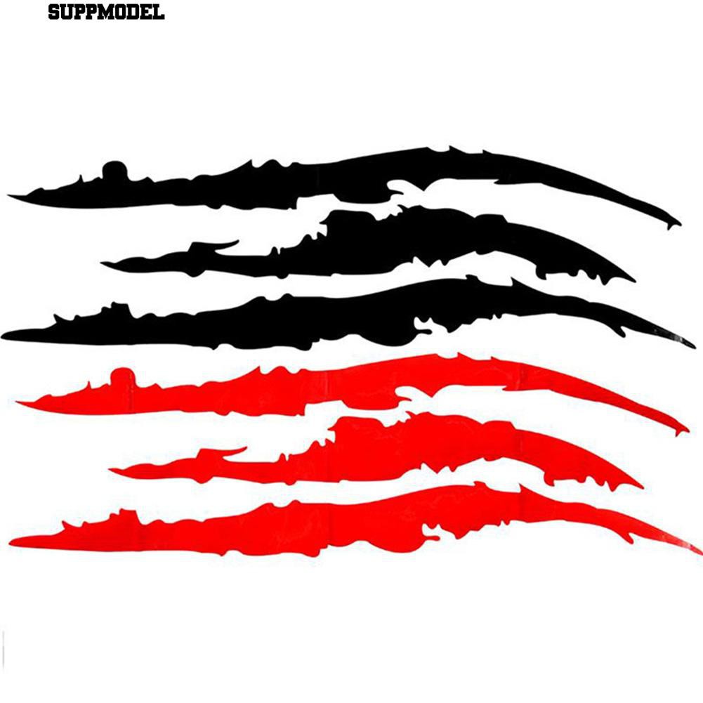 Hình dán trang trí xe hơi tạo hình vết cào độc đáo | BigBuy360 - bigbuy360.vn