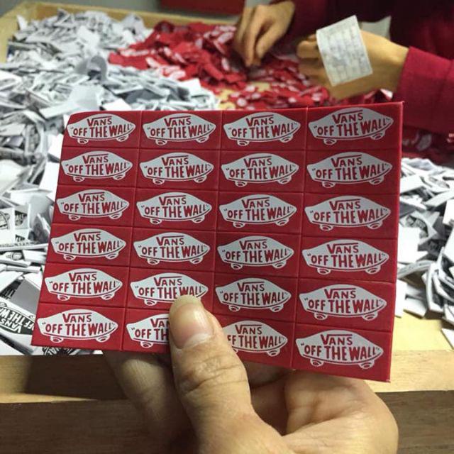 Tem gót giày vans Chính Hãng Tặng 1 Stiker vans