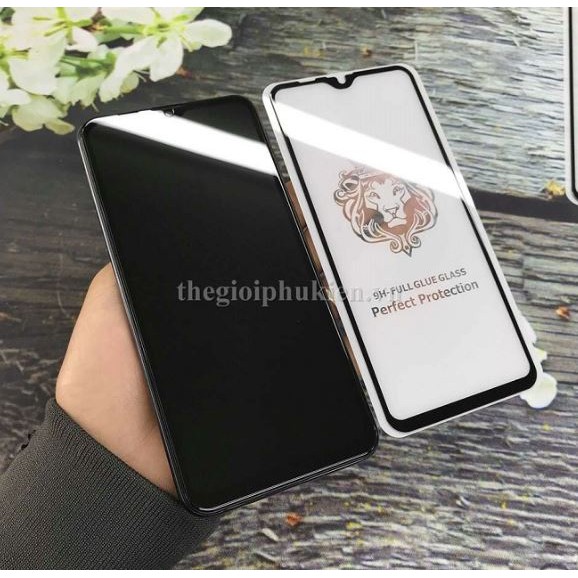 Tấm dán kính cường lực full 5D SamSung Galaxy A50 tràn màn hình