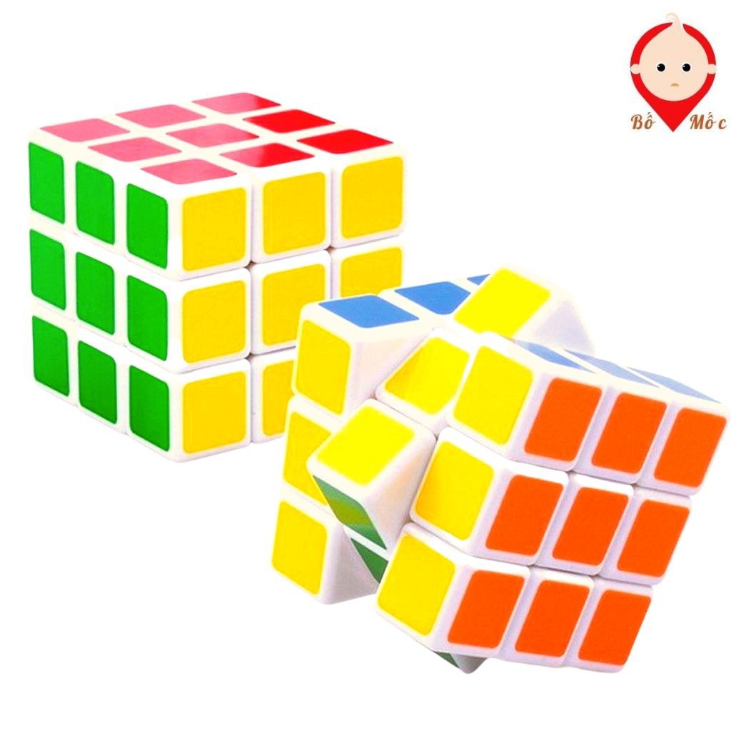 Khối Rubik Sắc Màu 3x3 - Rubik Vuông Nâng Cao Khả Năng Tư Duy Cho Bé - Shop Bố Mốc