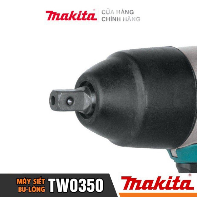 [Hàng Chính Hãng] Máy Siết Bu Lông Makita TW0350 (400W), Bảo Hành Toàn Quốc