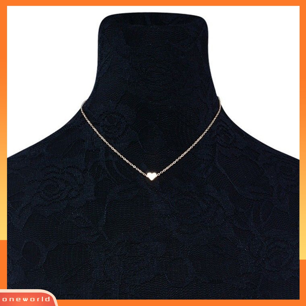 Vòng cổ mặt hình trái tim thời trang cho nữ