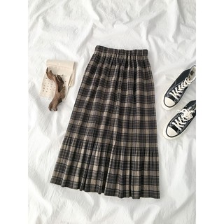 Chân váy dạ dài