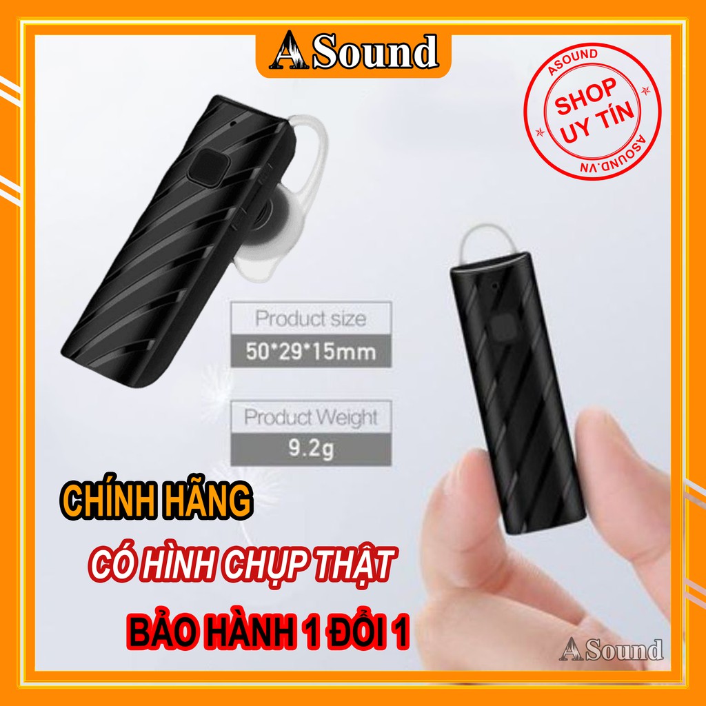 [Pin Trâu] Tai nghe Bluetooth KAKU KSC - 387 pin siêu khủng siêu trâu 14h, kiểu dáng nhỏ gọn đẹp