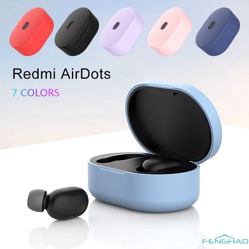 Vỏ bảo vệ hộp đựng tai nghe bluetooth chất lượng cao cho TWS Xiaomi Redmi Airdots