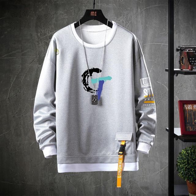 Áo hoodie nam tay dài phong cách hiphop
