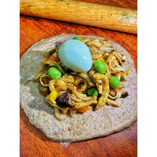 Bánh Bao Nguyên Cám Gà Nấm