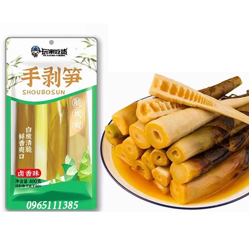 Măng Trúc Nguyên Vỏ 500g, Măng Trúc Ngọn 110g - Tứ Xuyên