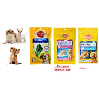 Combo 2 gói xương nhai sạch răng cho chó Denta Stix