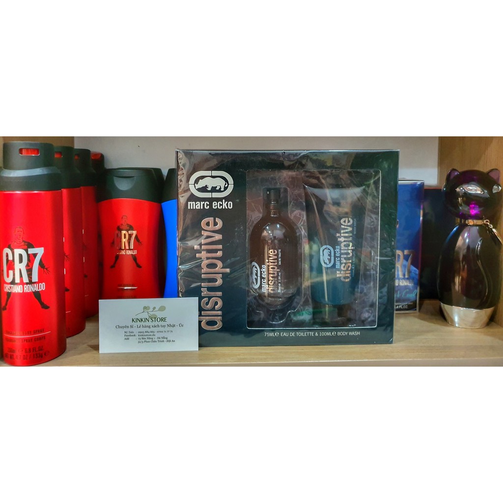 [XÁCH TAY ÚC] Gift Sets Nước Hoa Nam Marc Ecko