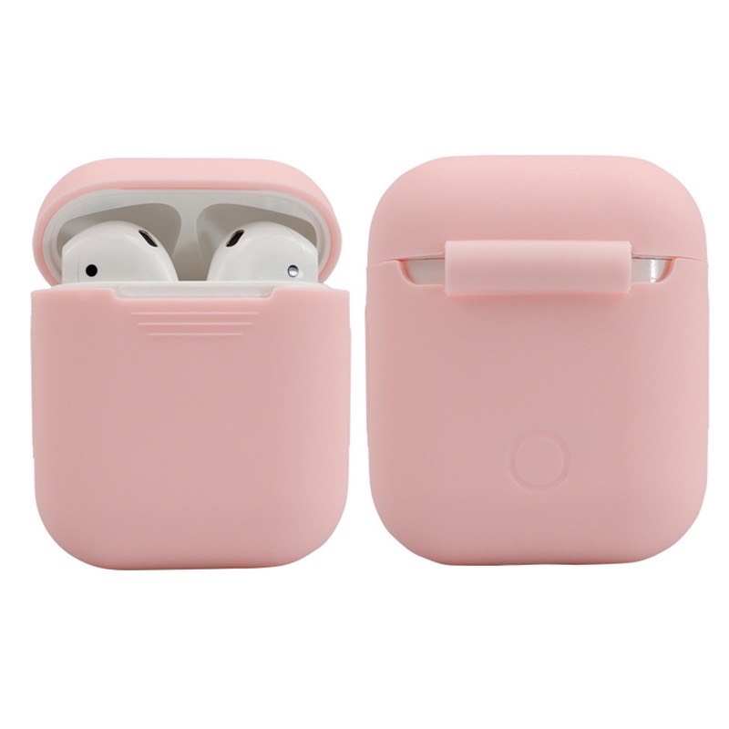 Case Airpods 2/1/3/Pro Inpods i12 Vỏ Bao Đựng Bảo Vệ Ốp Tai Nghe, Sillicone Trơn Dẻo Chống Bám Bẩn