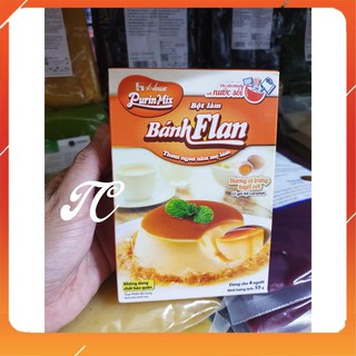 [Freeship] Bột bánh Flan PURIN MIX - Hương vị TRỨNG - Hộp 55gr