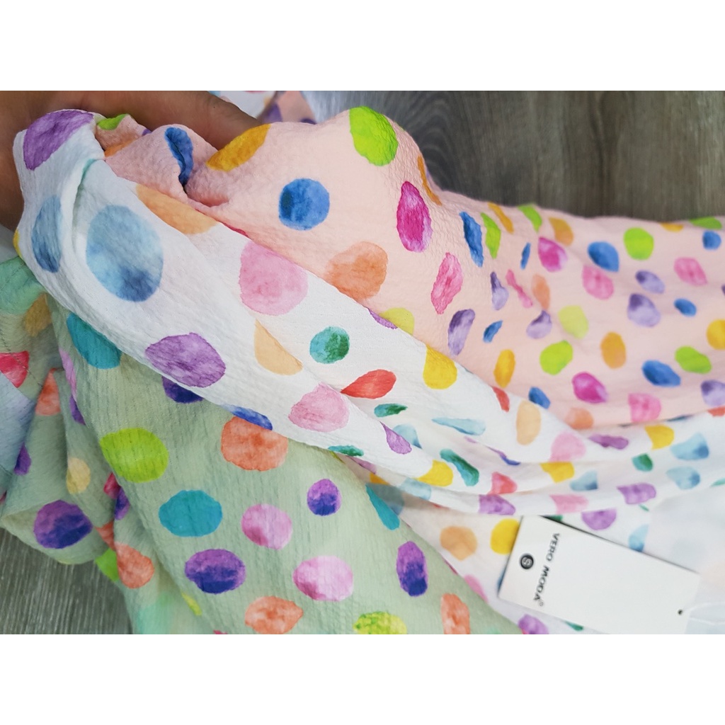 Đầm V.e.r.o M.o.d.a 2 Dây Họa Tiết