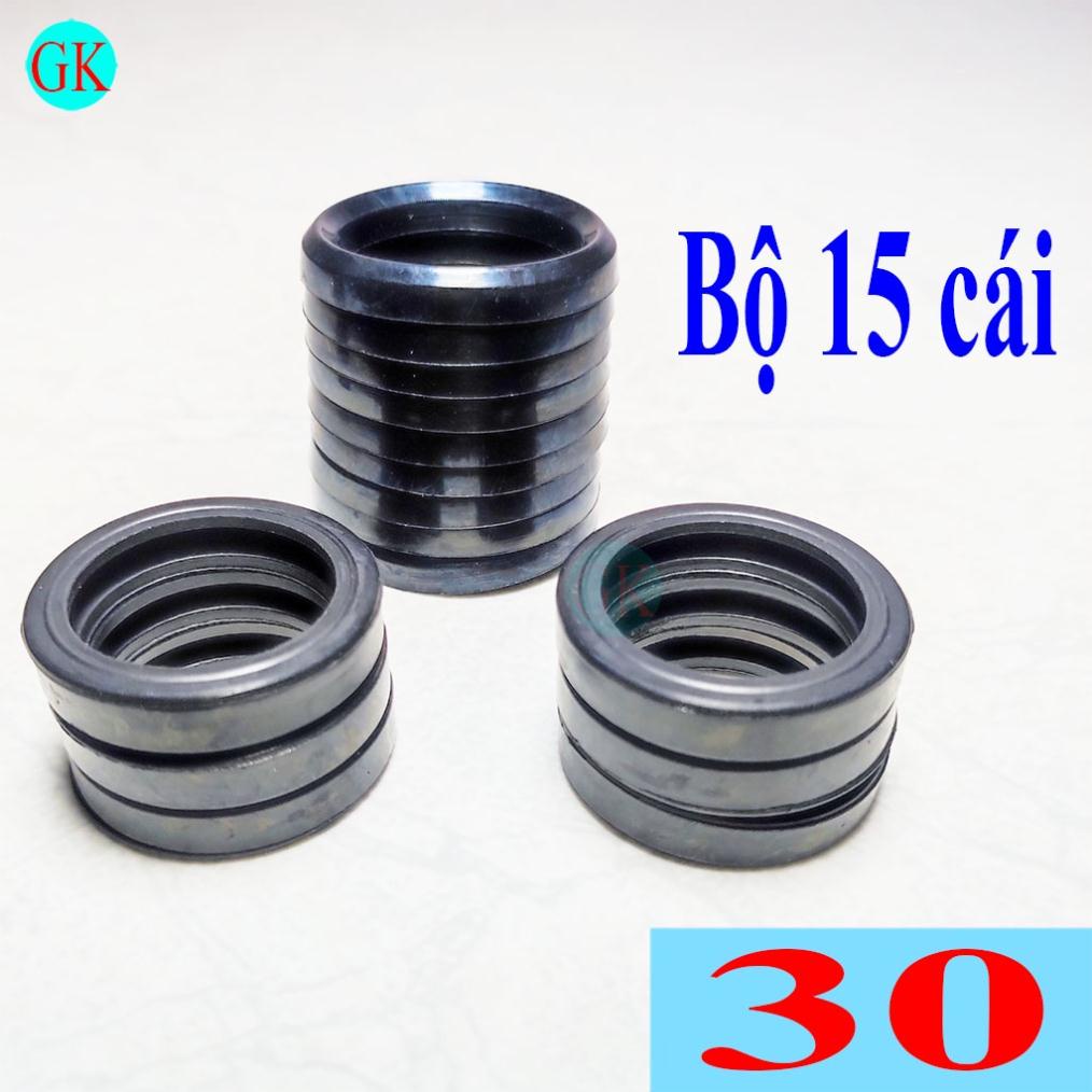 Bộ 15 cái phớt máy rửa xe phi 30 [G2-T7-04]