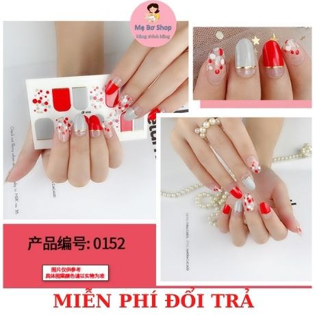 Dán Móng Chân Nghệ Thuật 3D Nail Sticker