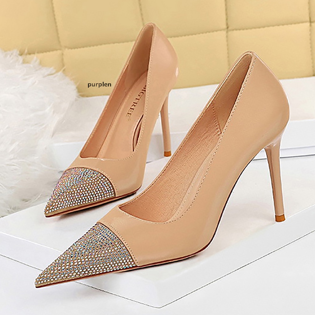 【len】 Womens Stiletto Heels Pointed Toe High Heel Fashion Dress Shoes .