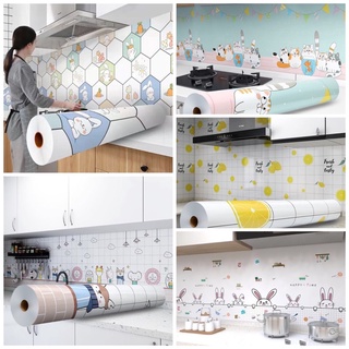 Decal dán bếp tráng nhôm cuộn dài 5m rộng 60cm