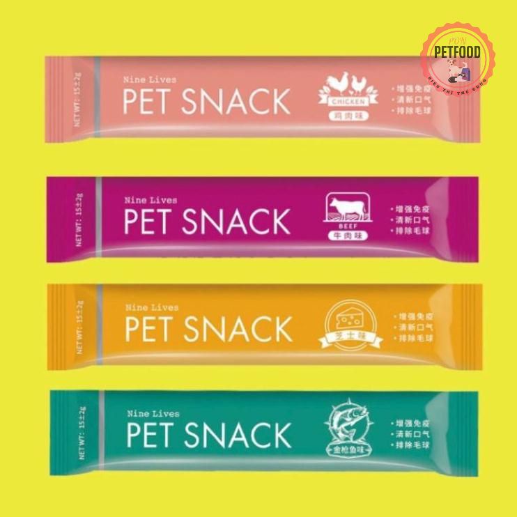 Súp thưởng PET SNACK bò phomai cho mèo cưng - ciao soup thưởng 15gr