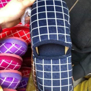 Dép bông đi trong nhà (2 size người lớn và trẻ em)