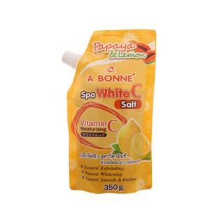 Muối tắm chanh & đu đủ vitamin C Abonne 350g/gói