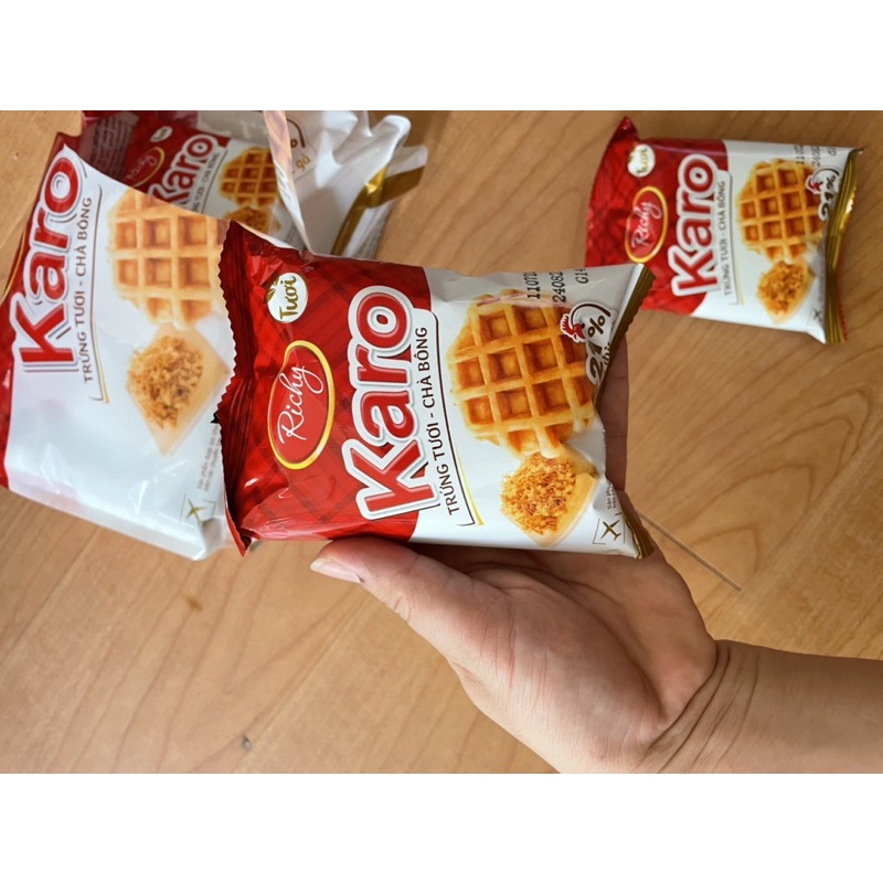 Set 6 Bánh Trứng Tươi Karo Chà Bông | BigBuy360 - bigbuy360.vn