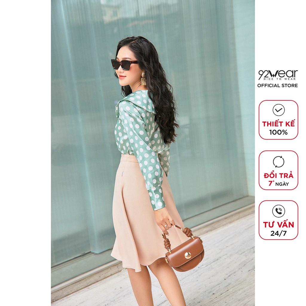 Chân váy dài công sở 92WEAR thanh lịch, tôn dáng phái đẹp JDA1895 | BigBuy360 - bigbuy360.vn