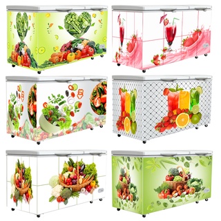 Decal chống thấm cao cấp dành riêng cho tủ đông- Tủ Sanaky 410L