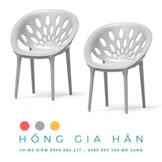 Ghế Nhựa Đúc Đuôi Công Nhiều Màu Nd05