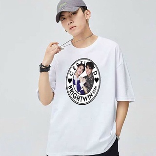 Áo thun form rộng brightwin kpop hàn quốc tranhchan giá xưởng kor20211053