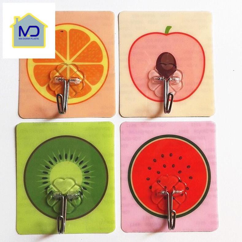 (hot) Móc dán dính tường họa tiết 3D siêu chắc, siêu dính