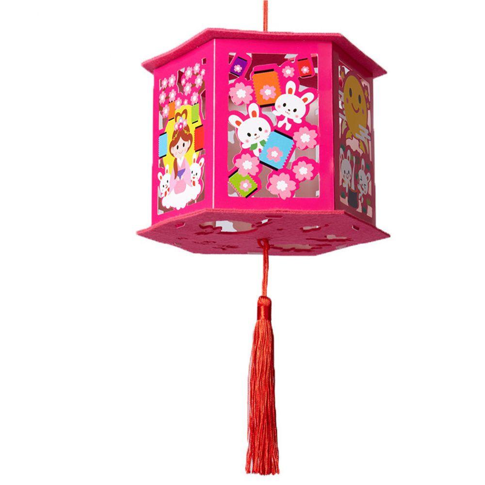 Lồng Đèn Hoạt Hình Thủ Công Nhỏ Gọn Dành Cho Trang Trí Lễ Hội Mùa Thu