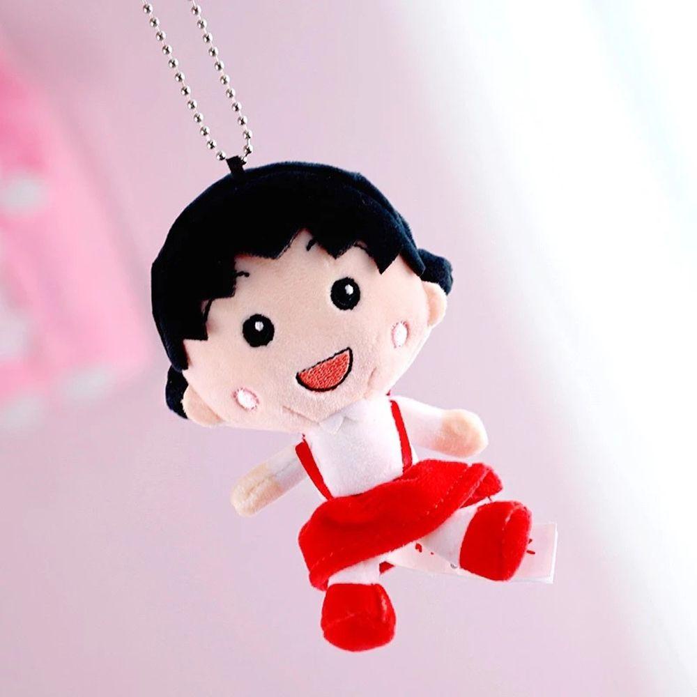 Móc Khóa Hình Chibi Maruko Chan Nhồi Bông Xinh Xắn