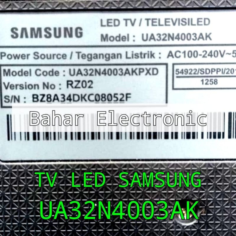 Ic Spi Eprom Flash Tv Led Samsung Ua32N4003Ak