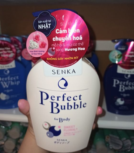 Sữa tắm dưỡng ẩm Shiseido Senka 500ml | BigBuy360 - bigbuy360.vn