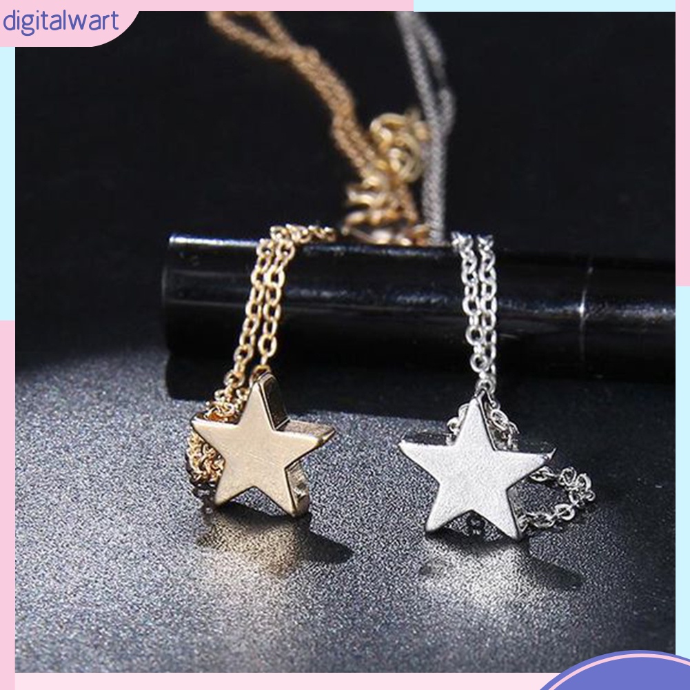 Dây Chuyền Hợp Kim Mặt Hình Ngôi Sao Thời Trang Cho Nữ
