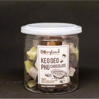 Kẹo dẻo phủ Chocolate 220g BerryLand