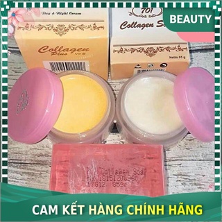Bộ kem nám Collagen Plus Vit E, dưỡng trắng da, giảm thâm, nám, bổ sung Collagen từ Indonesia