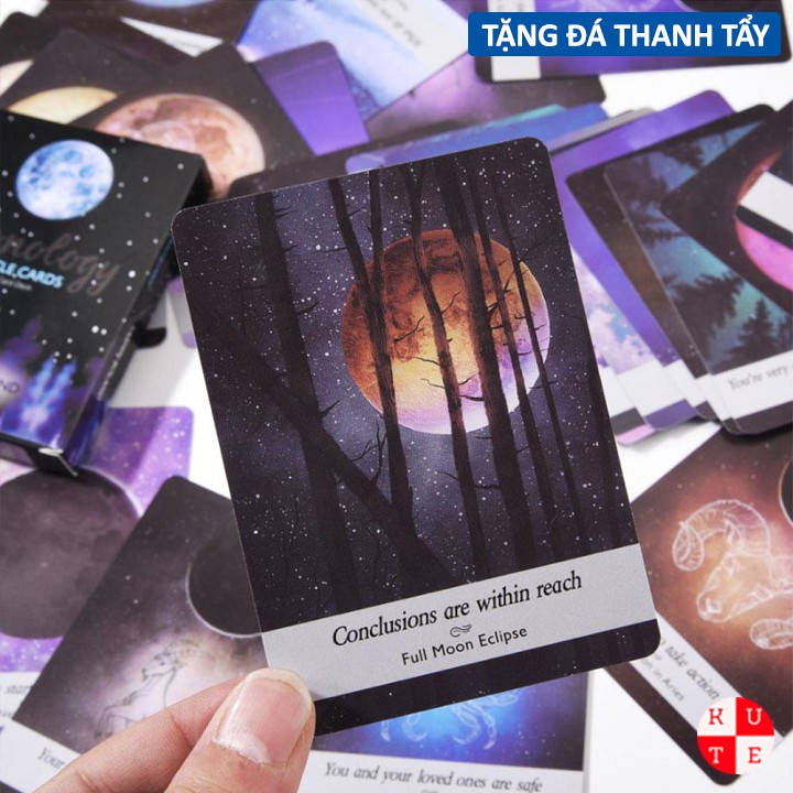 Bộ Bài Oracle Moonology 44 Lá Bài Tặng Link Tiếng Anh Và Đá Thanh Tẩy