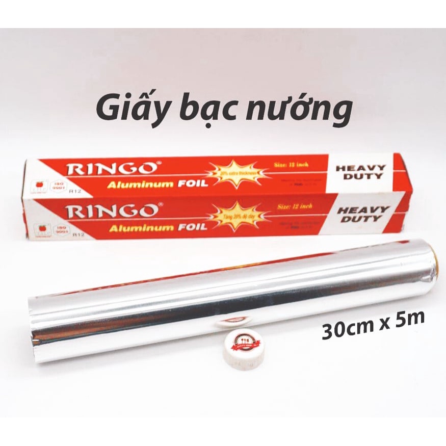 Giấy Bạc Nướng Đồ Ăn Ringo 5m