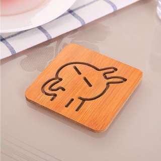 Bộ 2 đế lót ly bằng gỗ
