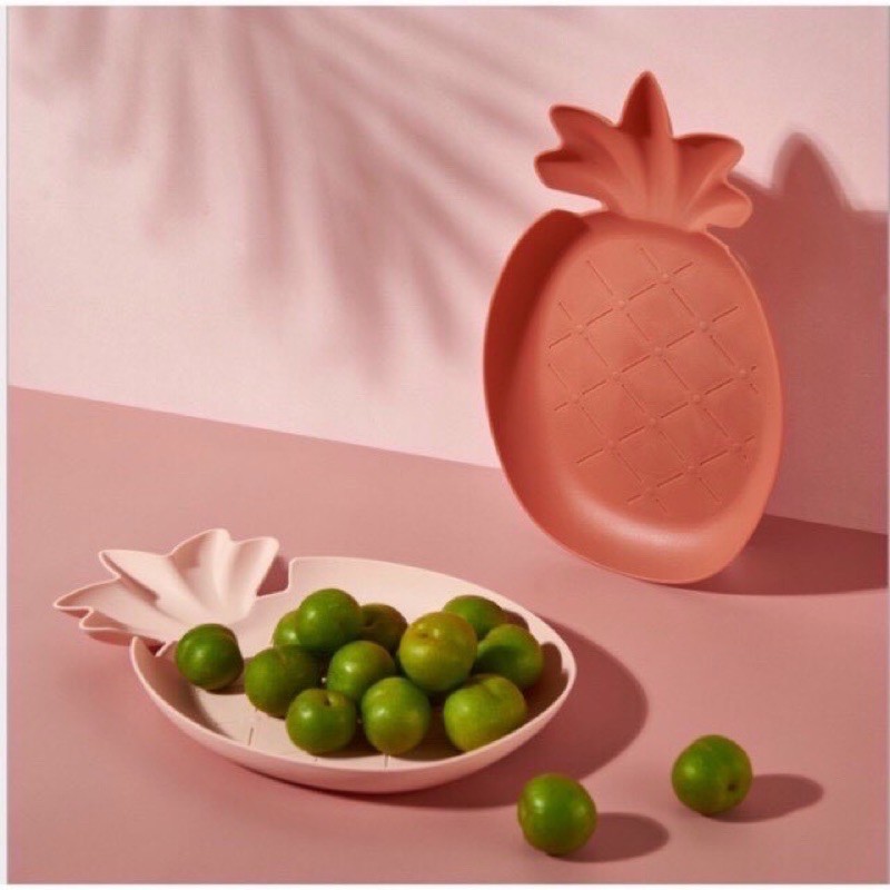 Khay Đựng Đồ Ăn Dặm Lúa Mạch Hình Mây, Cà Rốt, Dứa Ngộ Nghĩnh Đáng Yêu Cho Bé