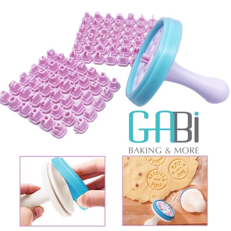 Bộ đóng dấu cookie bảng chữ cái