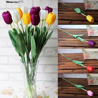 Hoa Tulip Giả Bằng Lụa Để Trang Trí