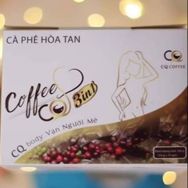 Cafe giảm cân CQ SLIM COFFEE